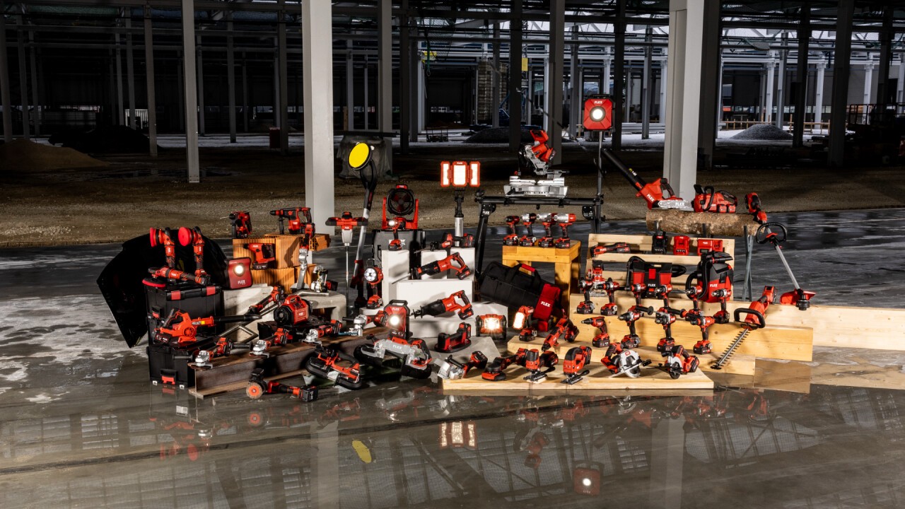 18 Volt Akku-System von FLEX: Heavy Duty Akku-Werkzeuge für Proformer