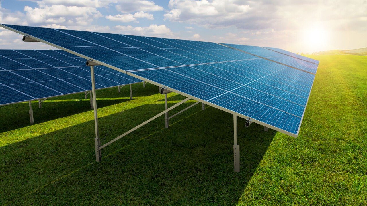 K2 N-Rack für PV-Anlagen im Freiland