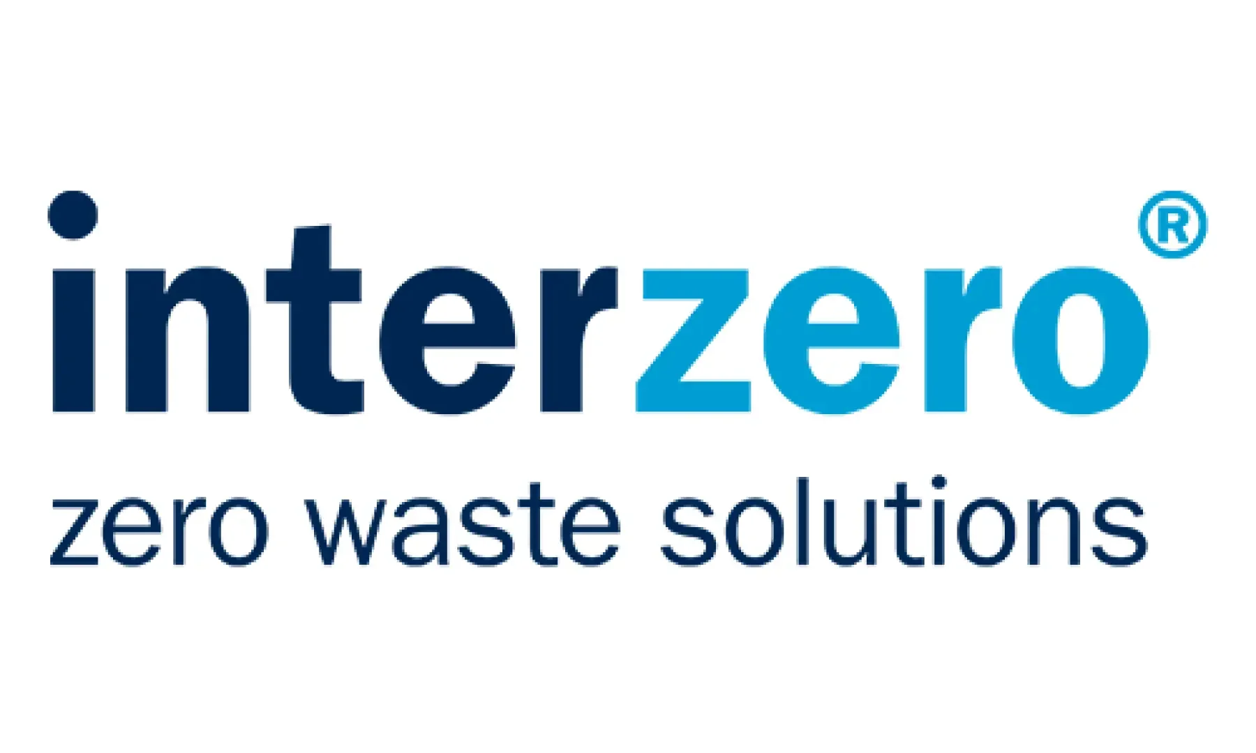 Ein blaues und weißes Logo.