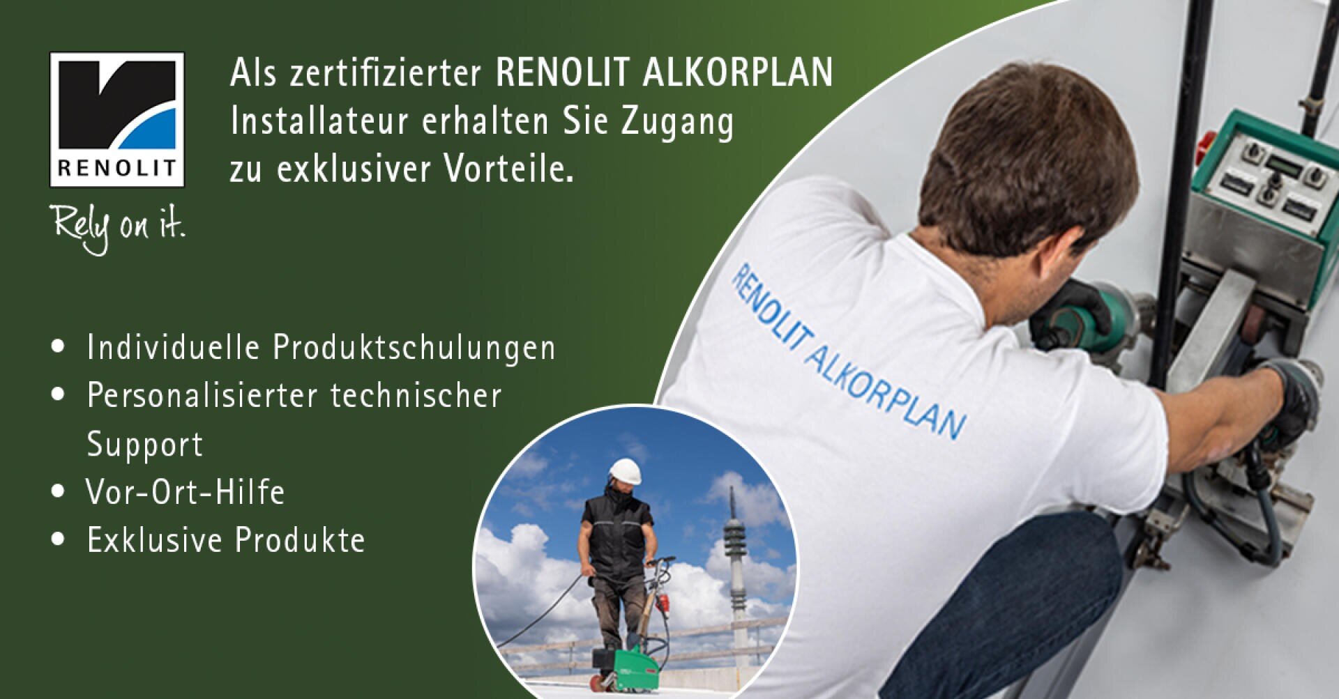 Ein Mann mit einem weißen Hemd.